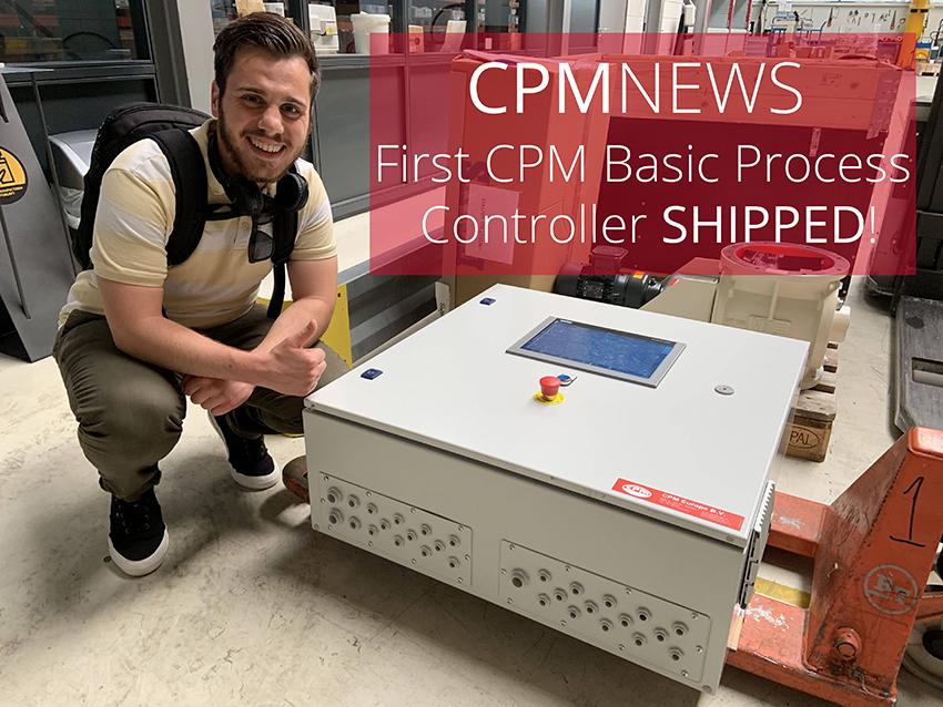 CPM NEWS: First CPM Basic Process Controller SHIPPED!